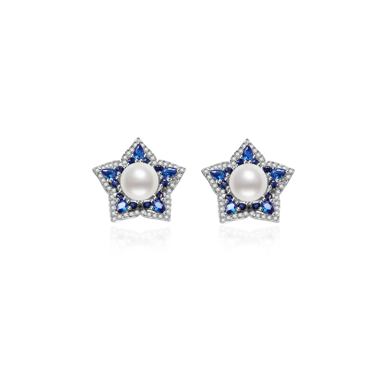 Ocean Star Freshwater Pearl Earrings WE00085