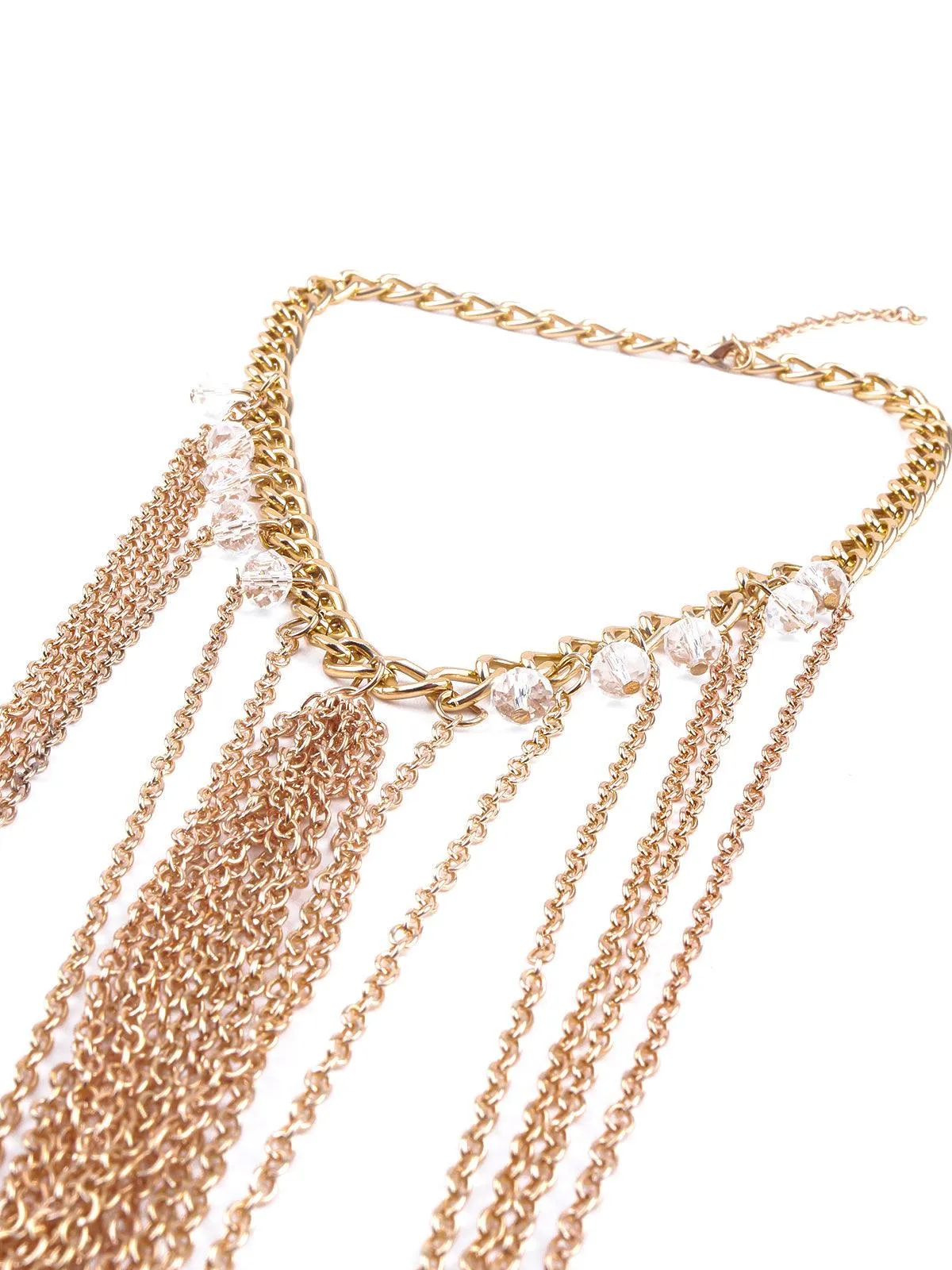 Odette Awesome Gold-Tone Exclusive Body Chain For Women