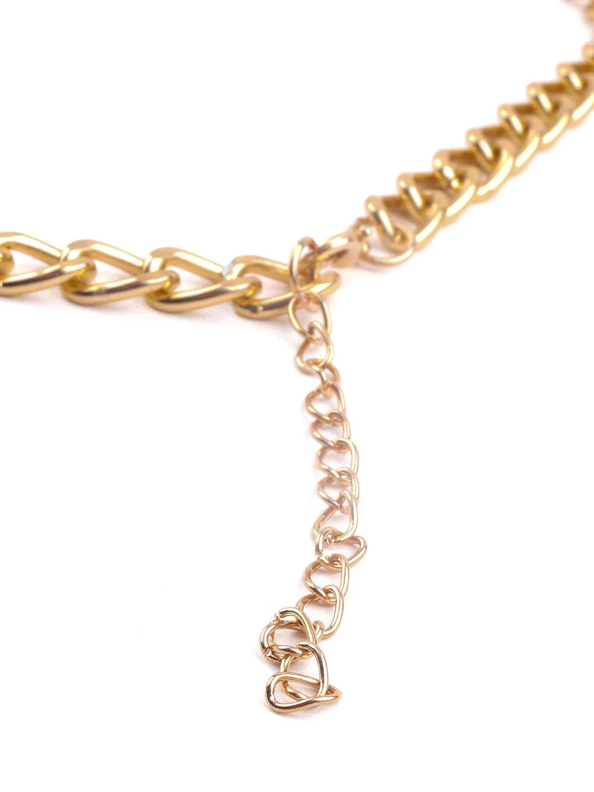 Odette Awesome Gold-Tone Exclusive Body Chain For Women