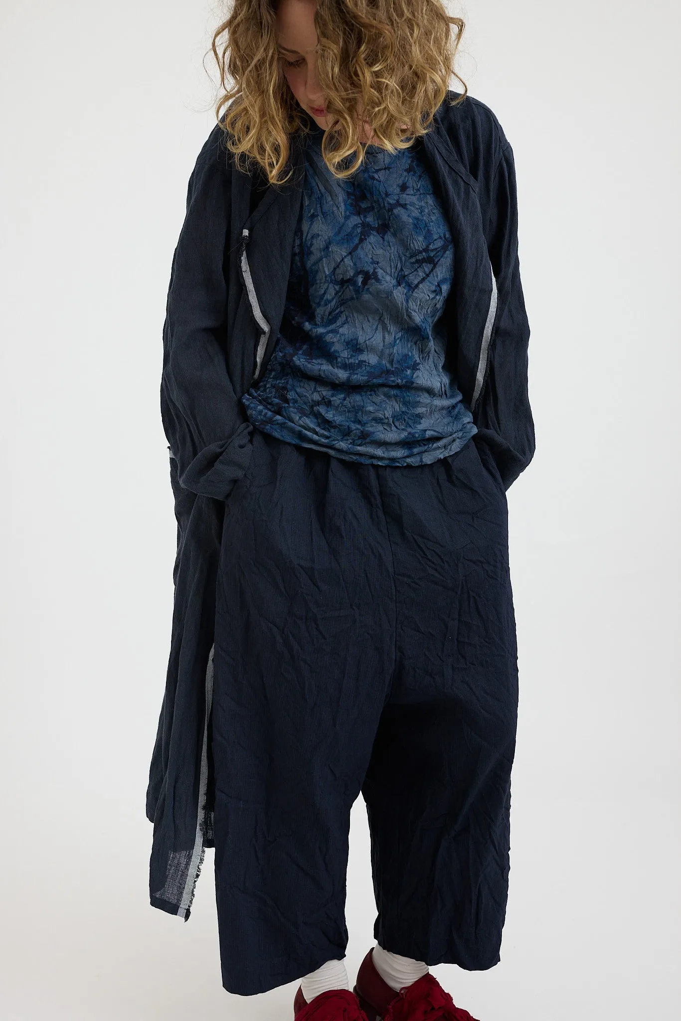 Pas de Calais - Crinkle Sarouel Pants