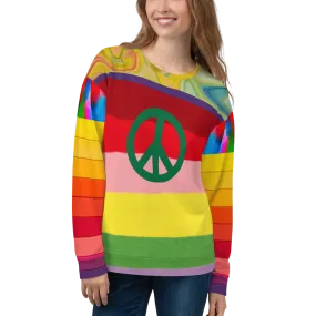 Peace Love & Rainbows Sweatshirt