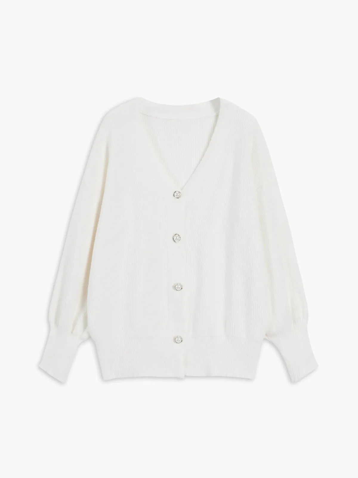 Pearl Of Joy Oversized Cardigan