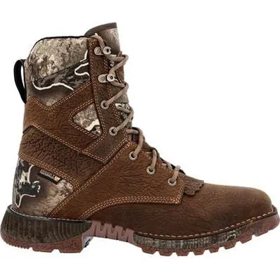 Rocky Men's Hi Wire 8 WP Slip Resist Western Hunt Boot -Earth- RKW0428