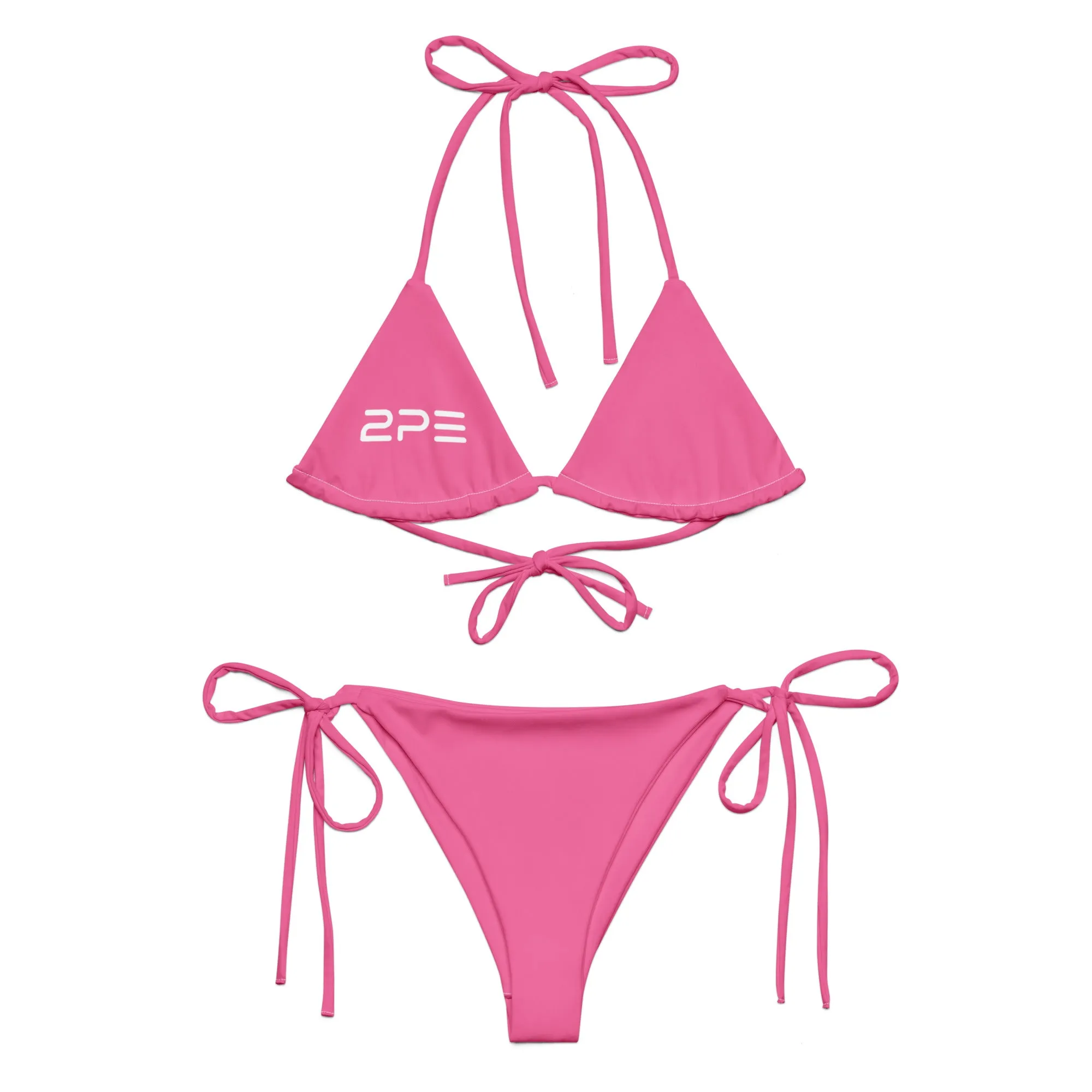 Rose Pink String Bikini