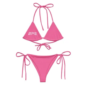 Rose Pink String Bikini