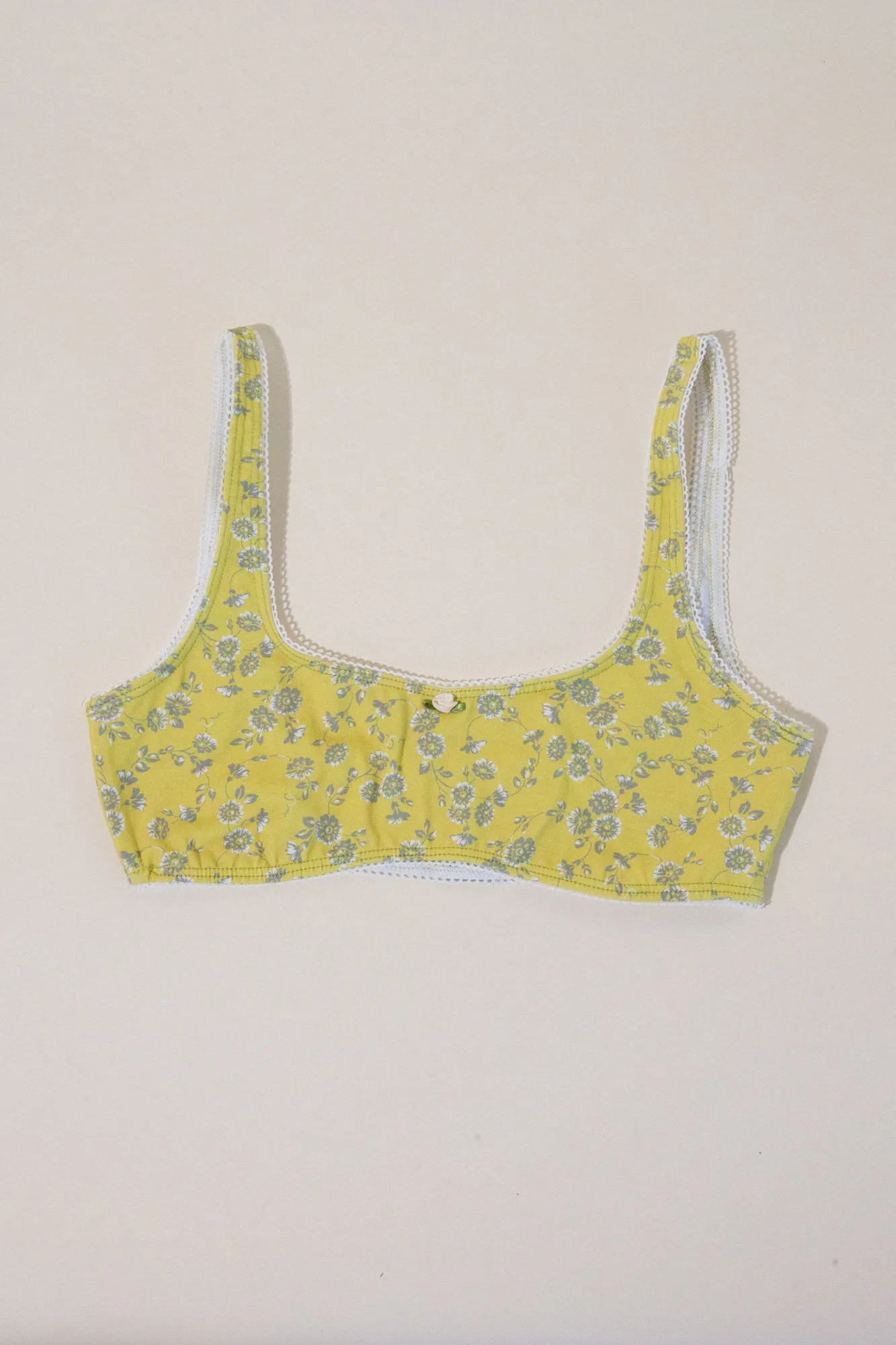 SCOOP BACK BRALETTE IN HONEYSUCKLE