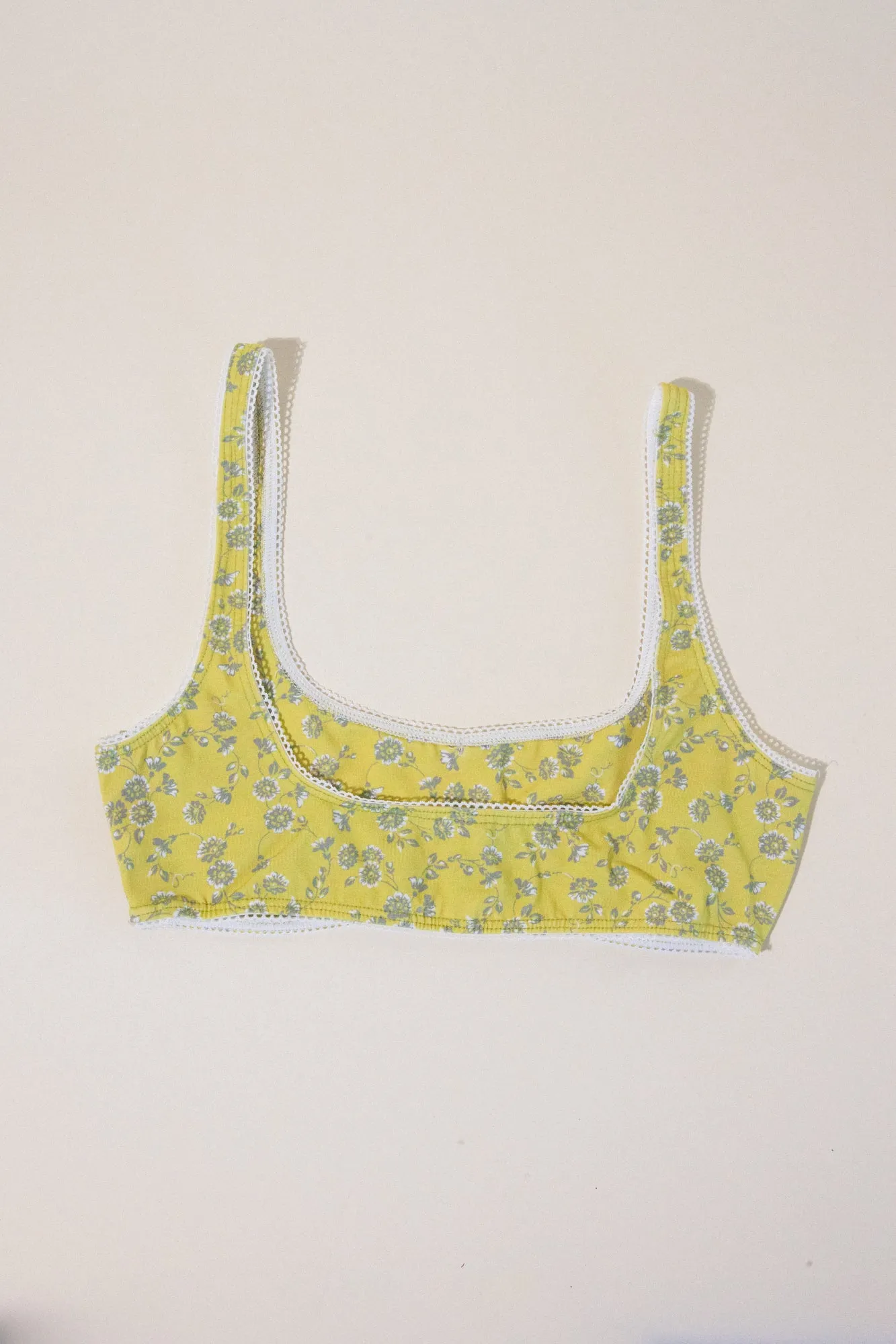 SCOOP BACK BRALETTE IN HONEYSUCKLE