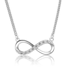 Sterling Silver Infinity Necklace