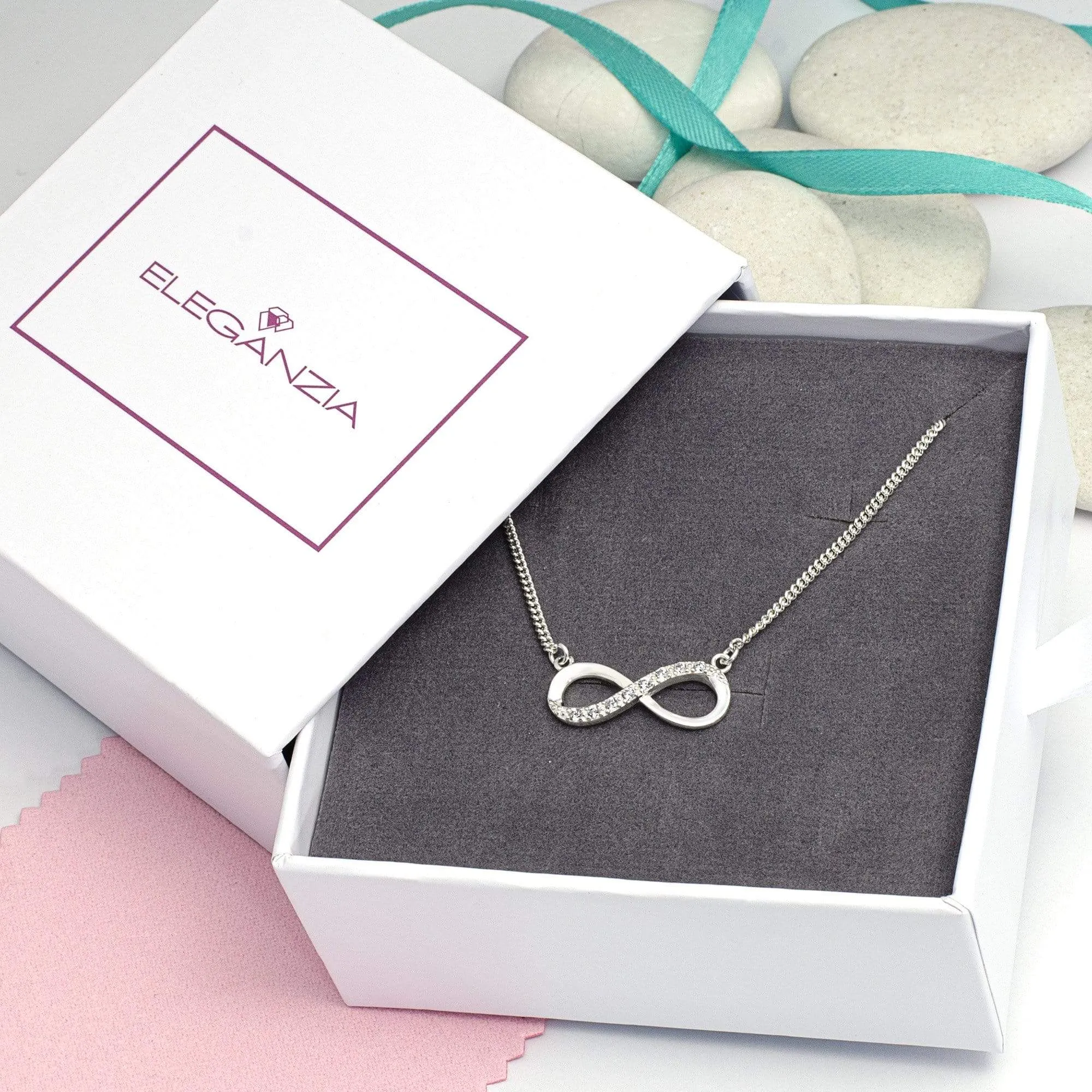 Sterling Silver Infinity Necklace