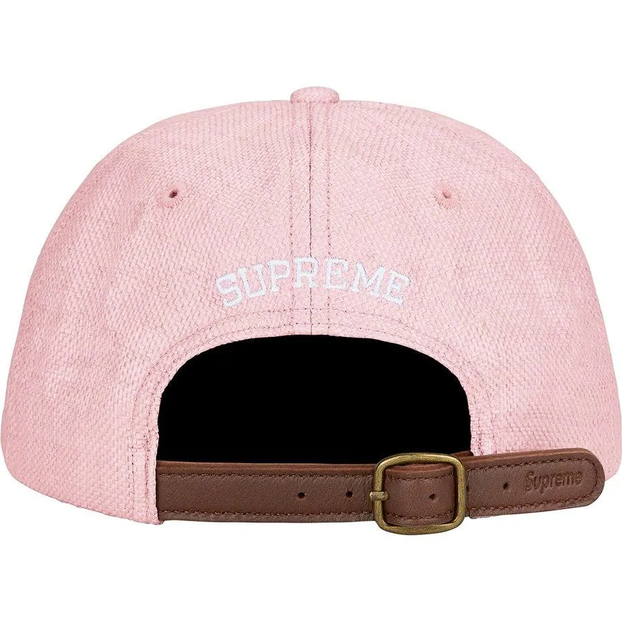 Supreme Raffia S Logo 6-Panel (Lilac)