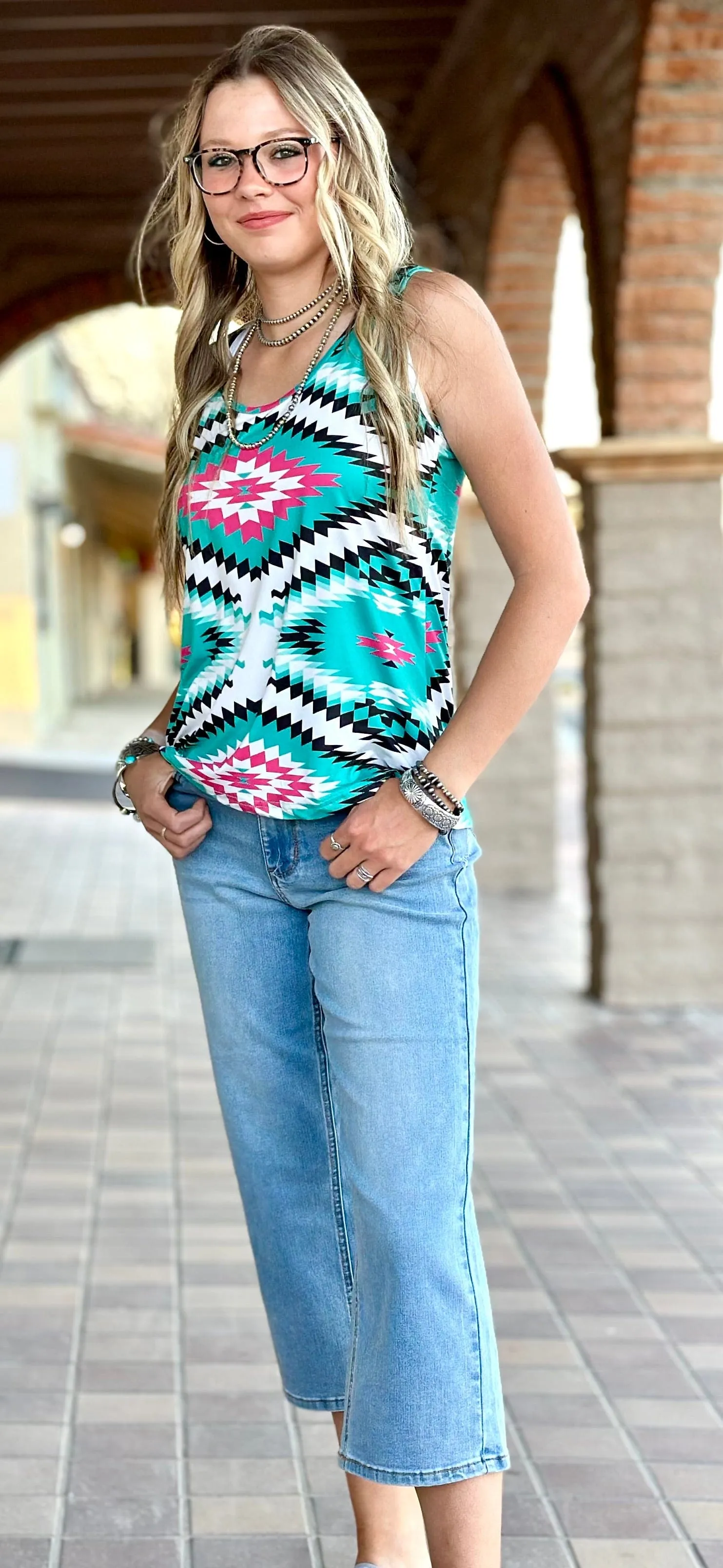 The Arizona Summer Aztec Tank