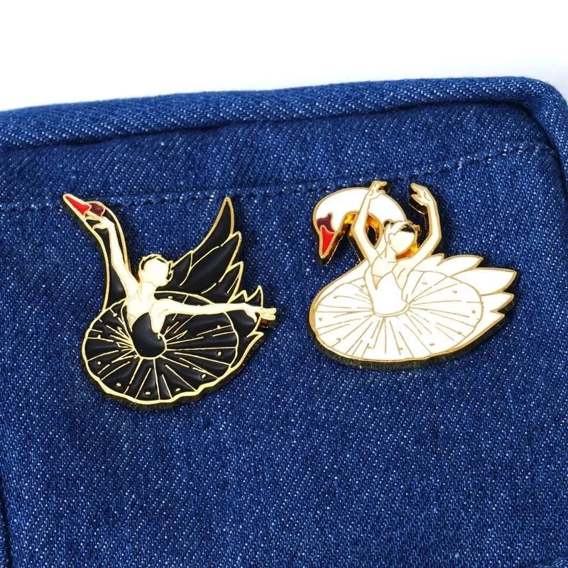 The Odile Odette Swan Pins