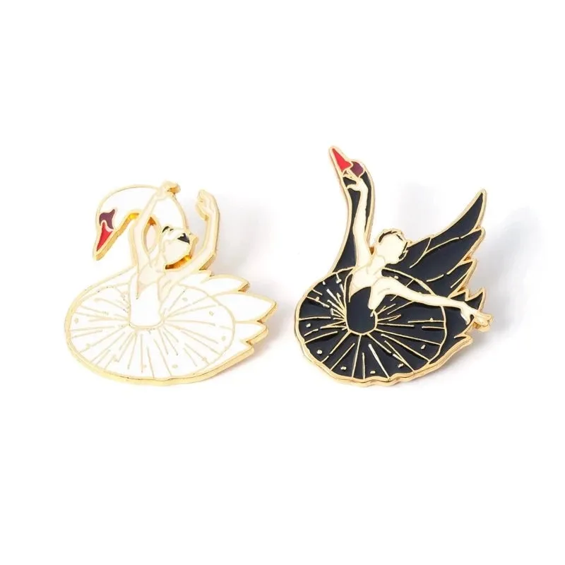 The Odile Odette Swan Pins