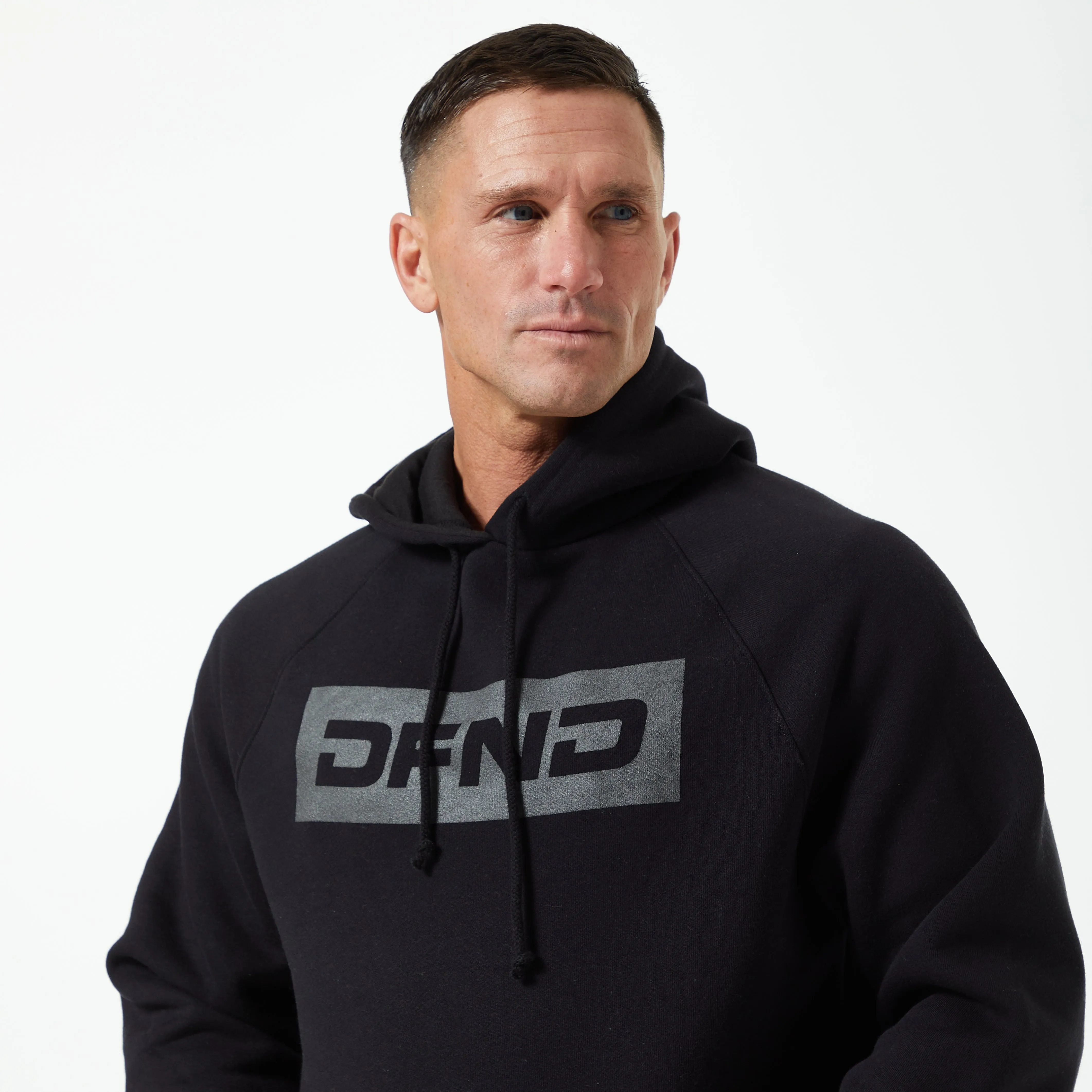 TITAN BLOCK LOGO FLEECE HOOD