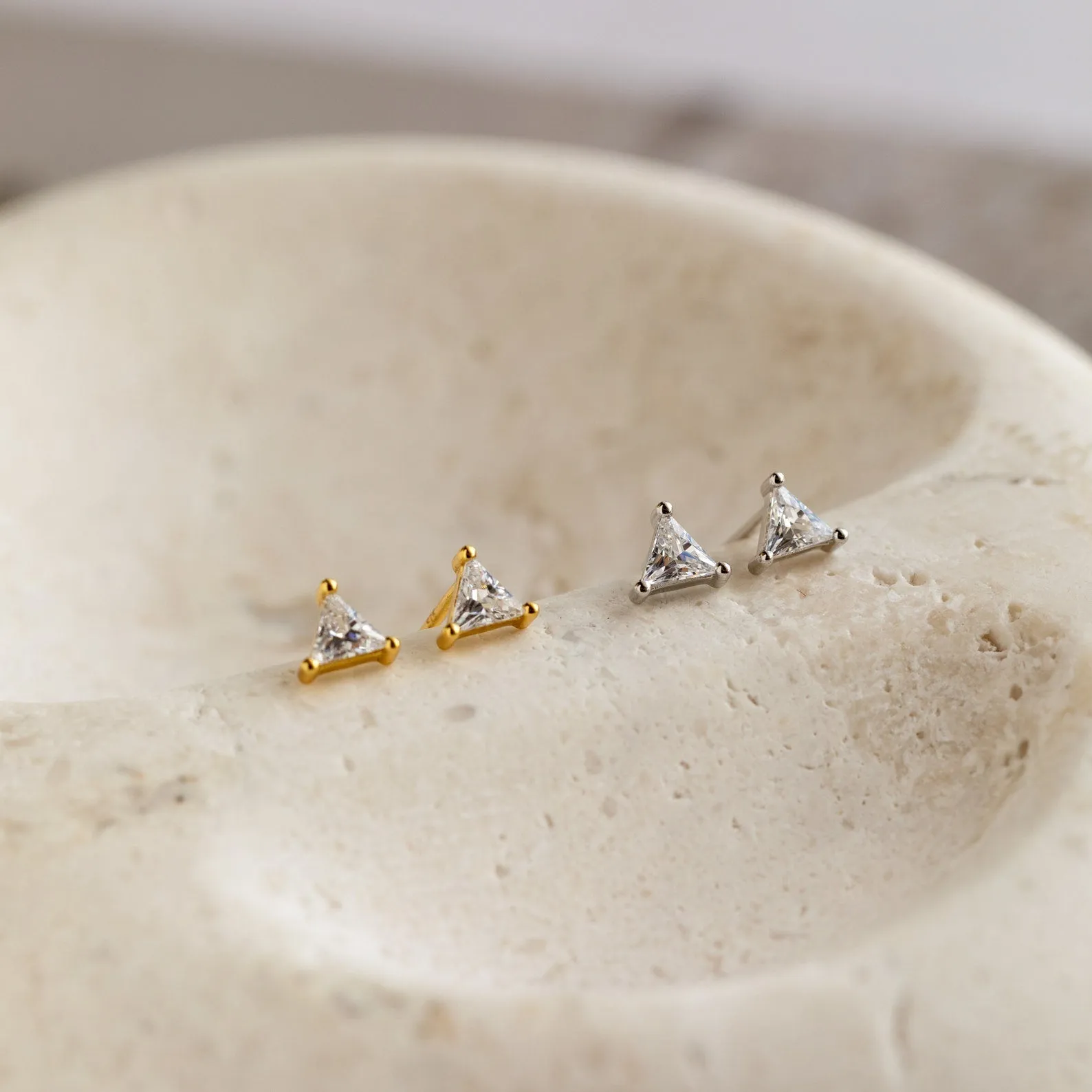 Trixie Diamond Studs