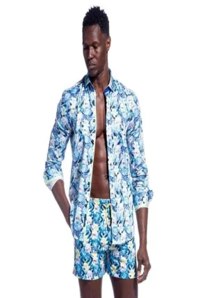 Tropic Slumber Print Trunks Swimwear