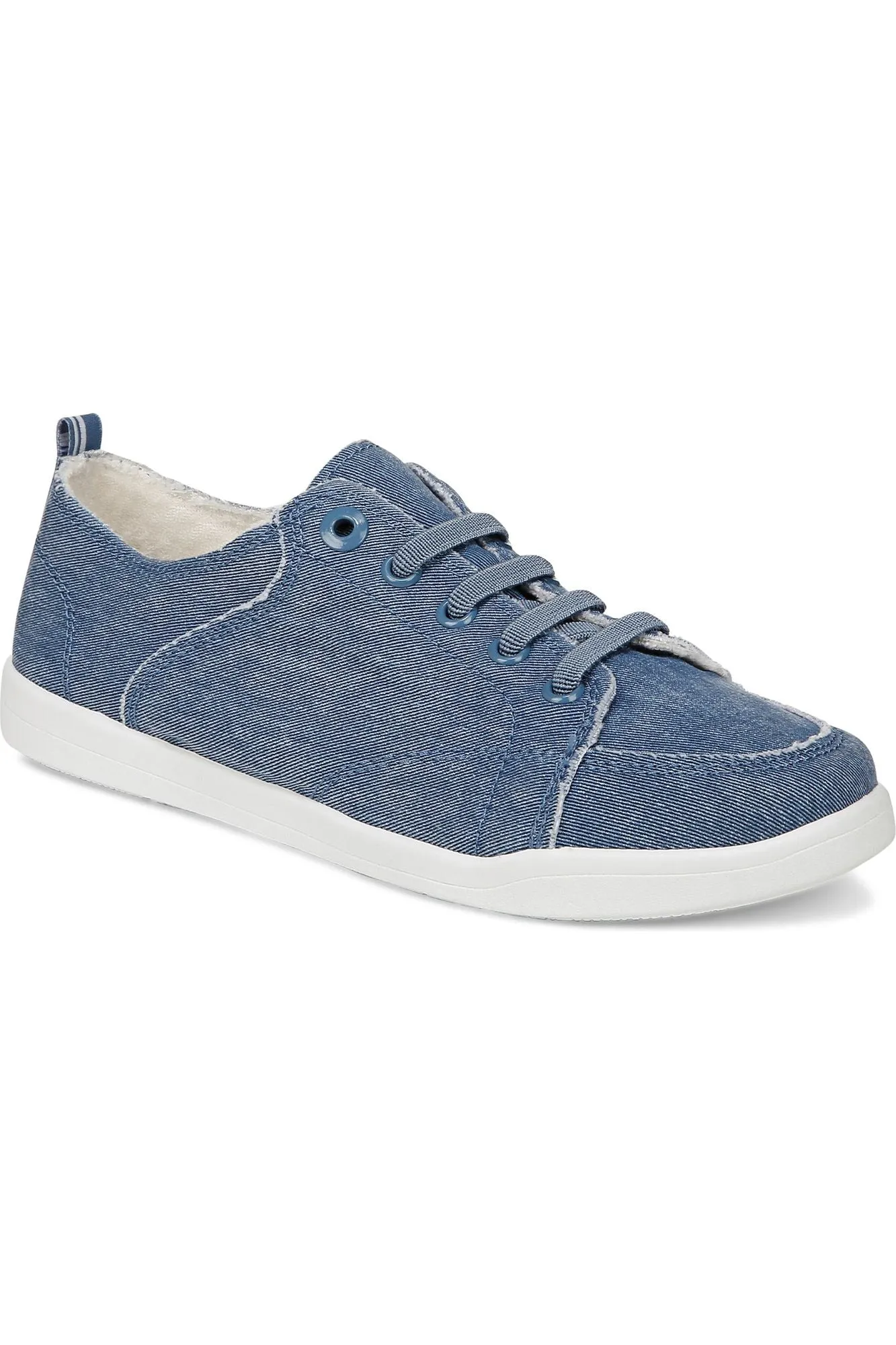 Vionic Canvas Laced Denim Sneaker - Style Pismo CNVS