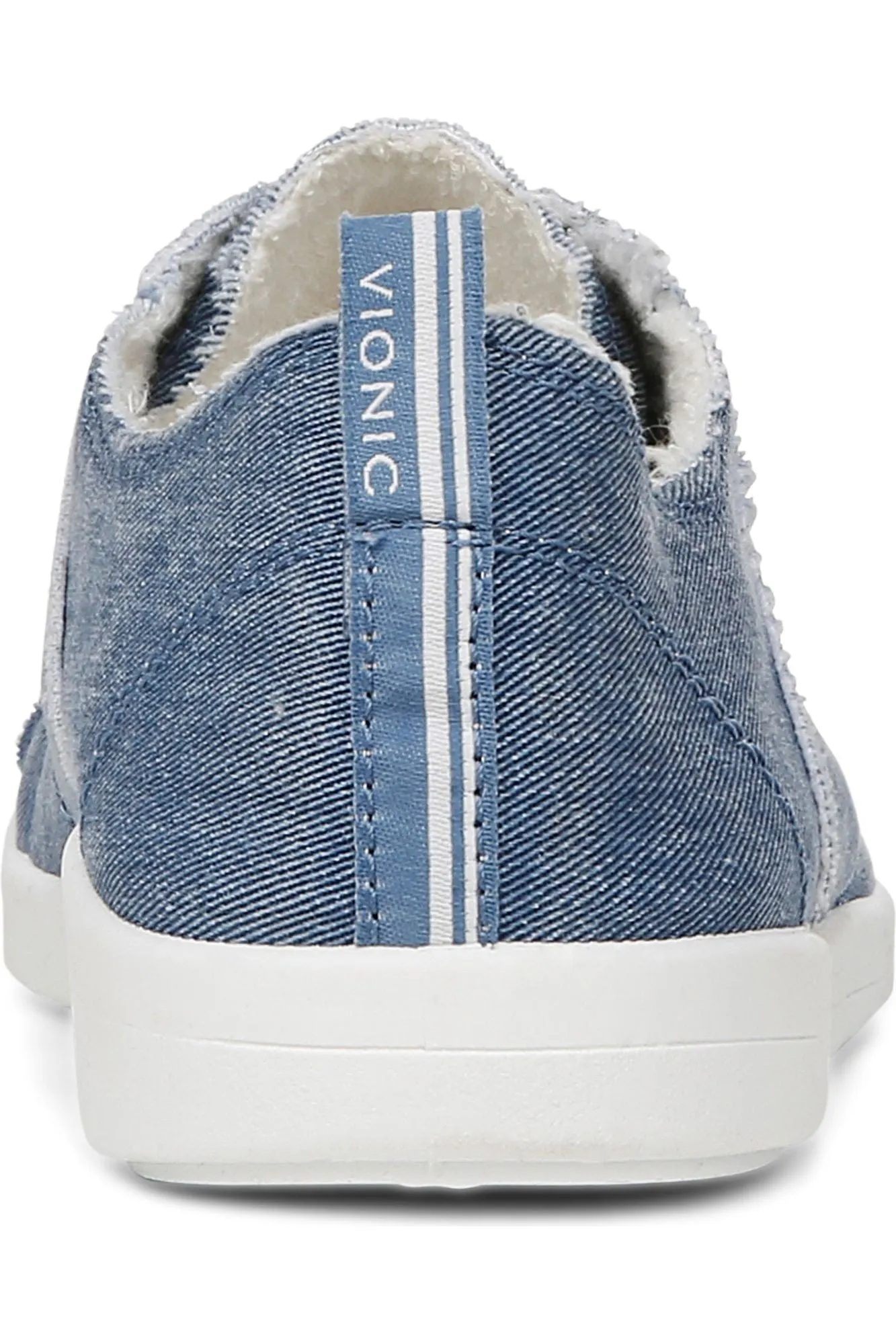 Vionic Canvas Laced Denim Sneaker - Style Pismo CNVS