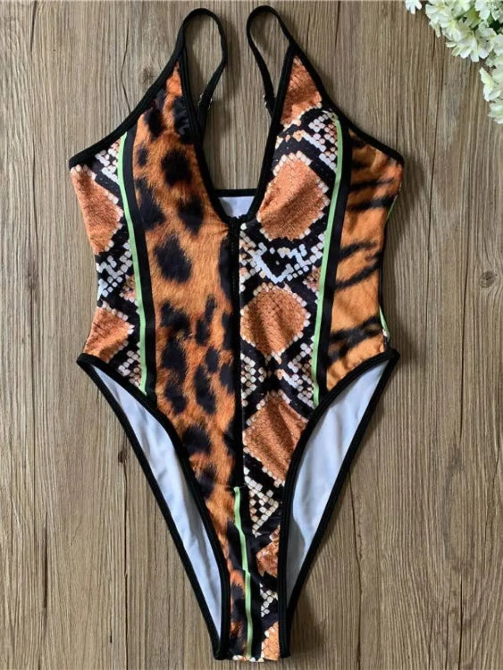 Wildlife Two Piece Swimsuit