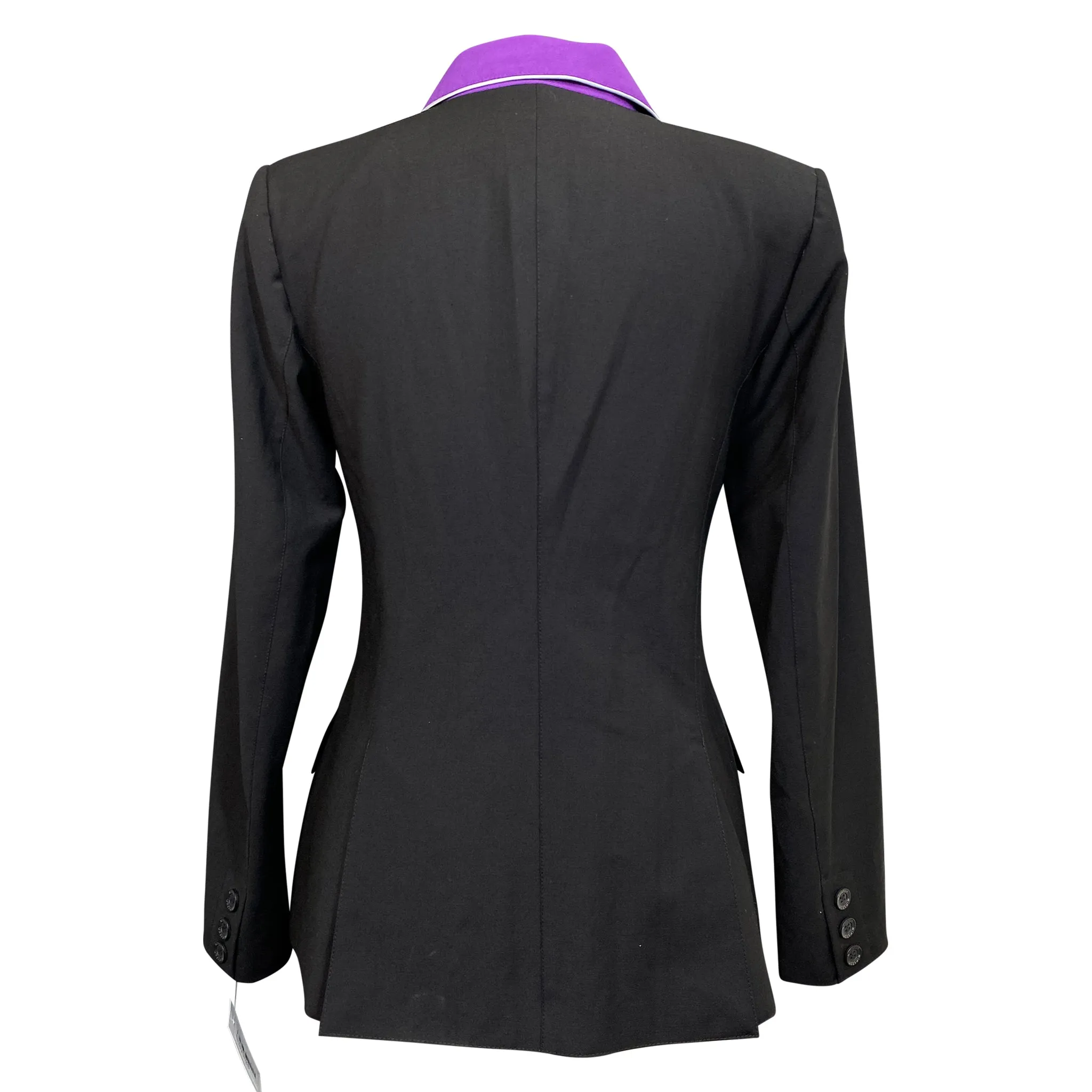 Winston Equestrian Classic Competition Coat in Black/Purple - Women's 40T (US 8T)