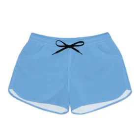 Women's Casual Shorts - Light Blue