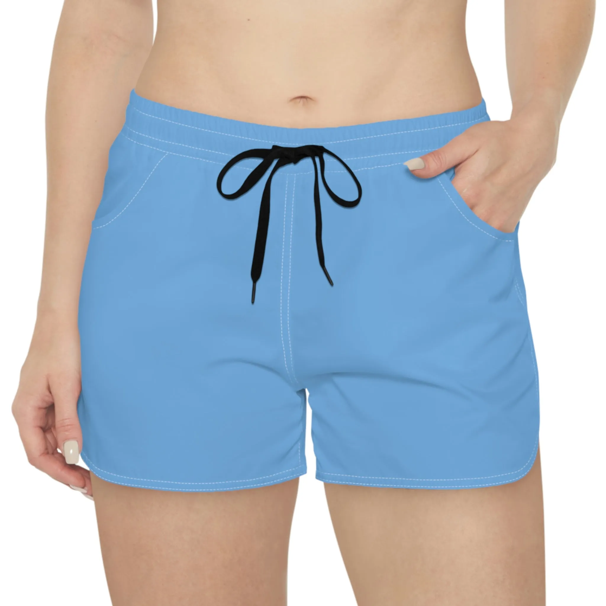 Women's Casual Shorts - Light Blue