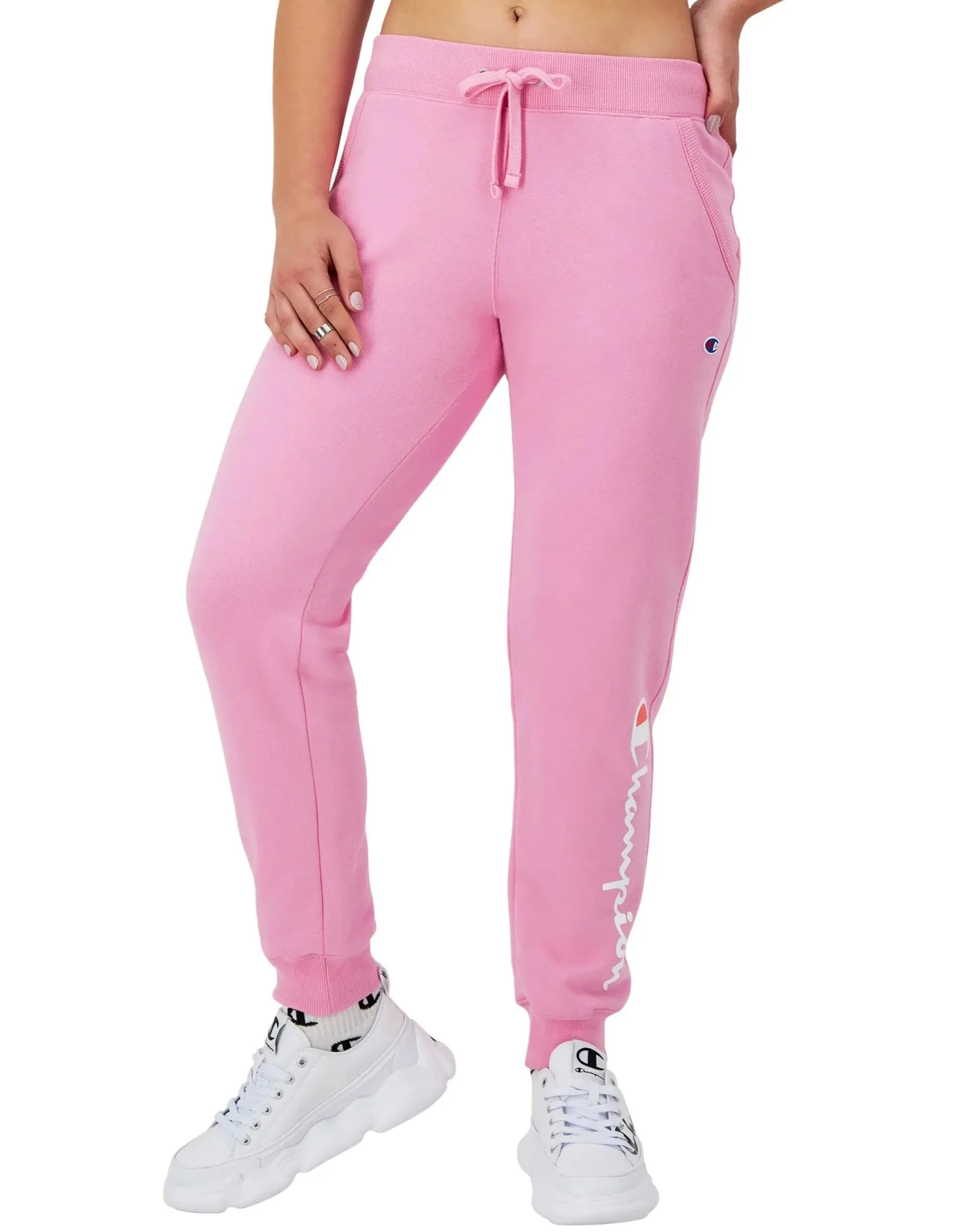 Women's Vertical Logo Powerblend Fleece Joggers