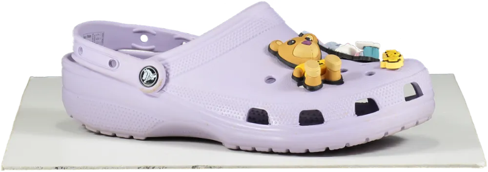 x Justin Bieber Drew House Purple Classic Crocs - RARE UK 10 EU 44 👞