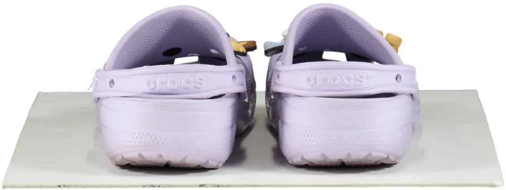 x Justin Bieber Drew House Purple Classic Crocs - RARE UK 10 EU 44 👞